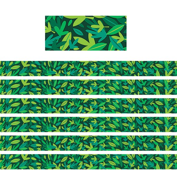 Ranger Rick® Forest Leaves Straight Border Trim, 35 Feet Per Pack, 6 Packs