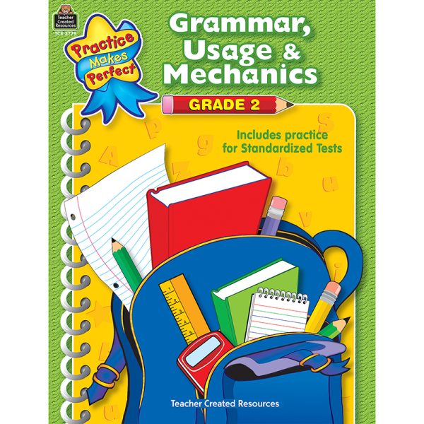 Practice Makes Perfect: Grammar, Usage & Mechanics Workbook, Grade 2