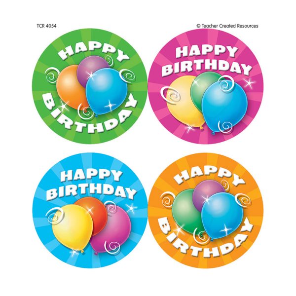 Birthday Wear 'Em Badges, Pack of 32