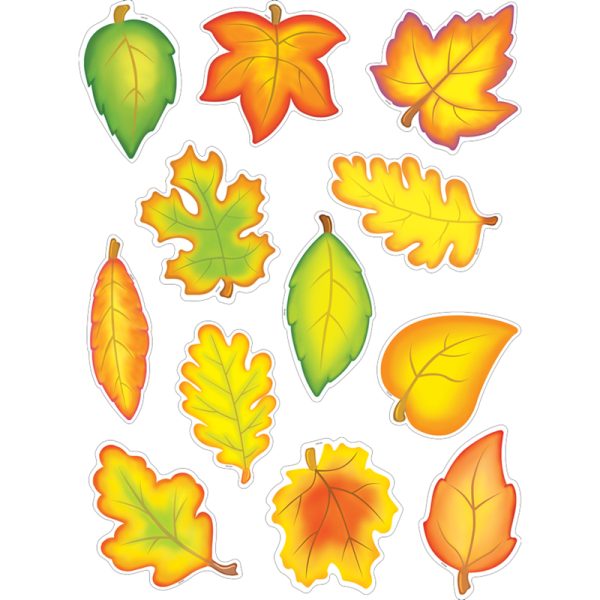 Fall Leaves Accents, Pack of 30