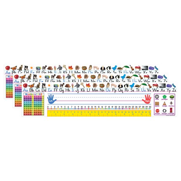 Colorful Traditional Printing Jumbo Name Plates, 18" x 24", 36 Per Pack, 3 Packs