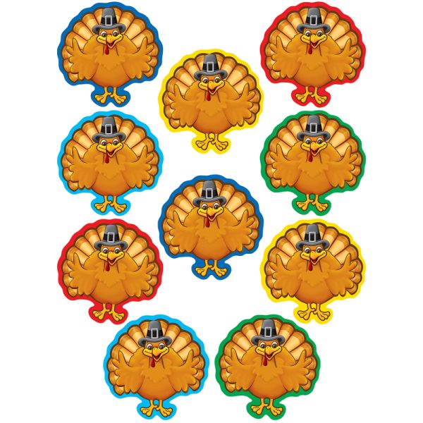 Turkey Accents, Pack of 30