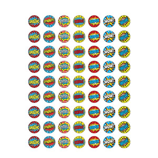 Superhero Mini Stickers