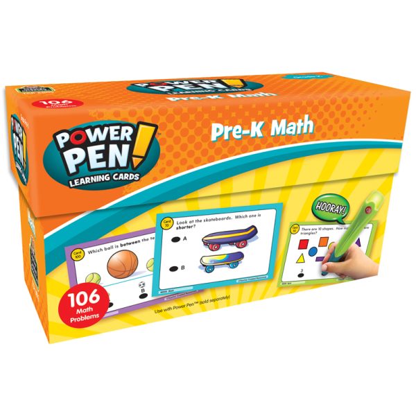 Power Pen® Learning Cards: Math, Grade PK