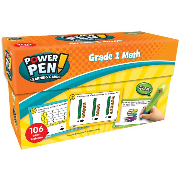 Power Pen® Learning Cards: Math Grade 1