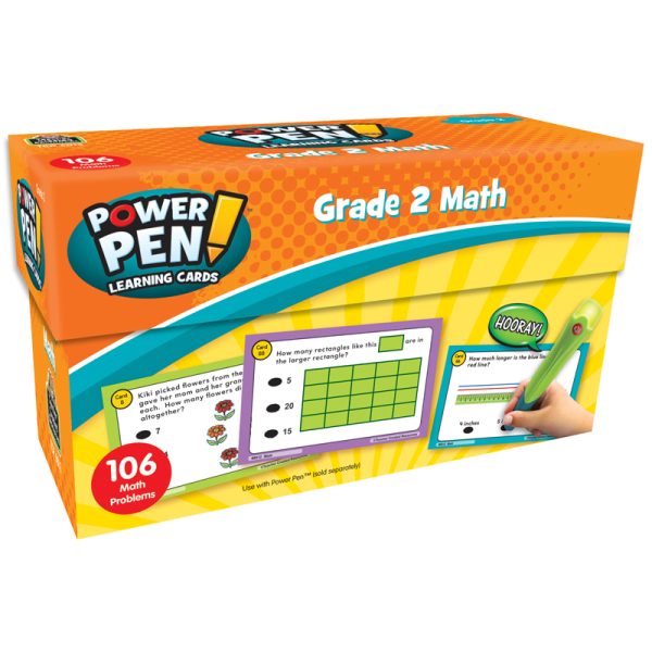 Power Pen® Learning Cards: Math Grade 2