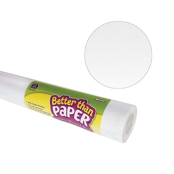 Better Than Paper® Bulletin Board Roll, 4' x 12', White, 4 Rolls