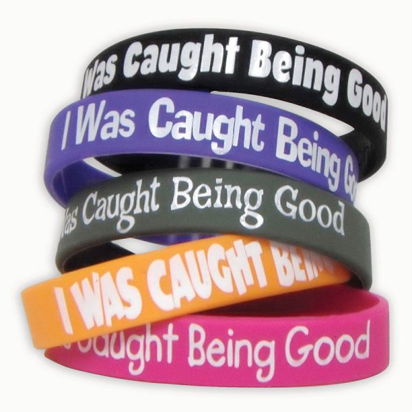 I Was Caught Being Good Wristband Pack, Pack of 10