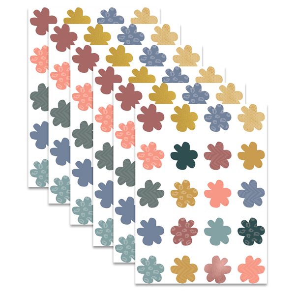 Wonderfully Wild Flowers Mini Accents, 36 Per Pack, 6 Packs