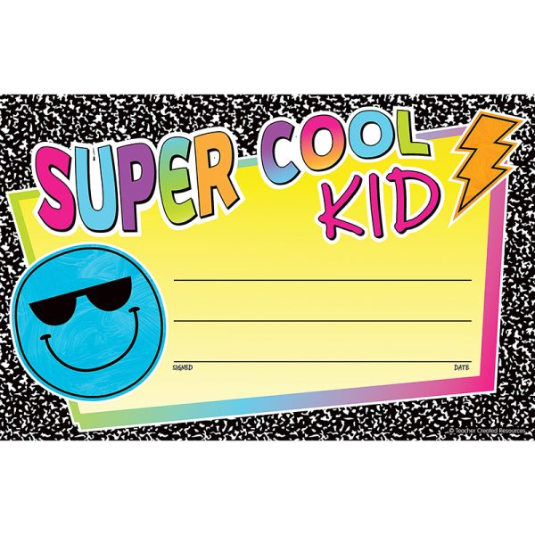 Brights 4Ever Super Cool Kid Awards, Pack of 25