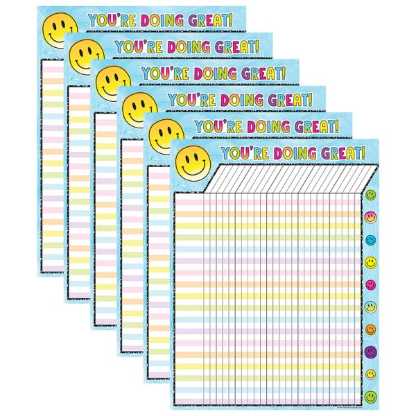 Brights 4Ever Incentive Chart, Pack of 6