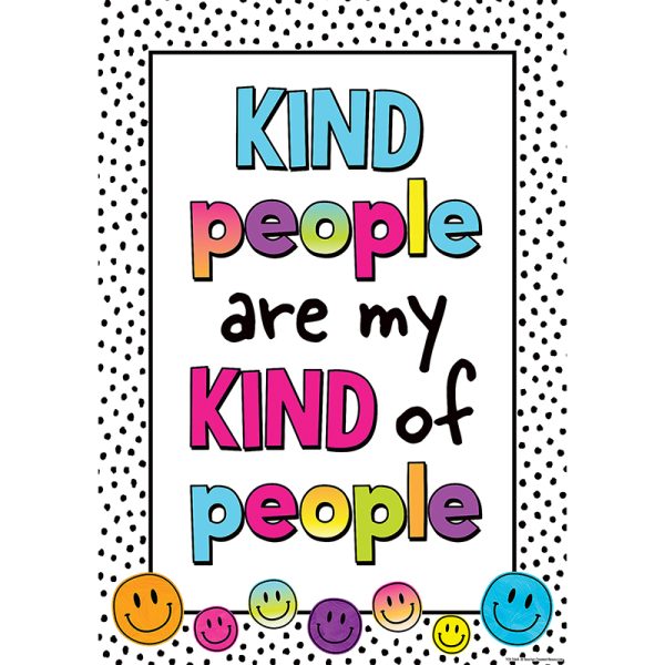 Kind People Are My Kind of People Positive Poster