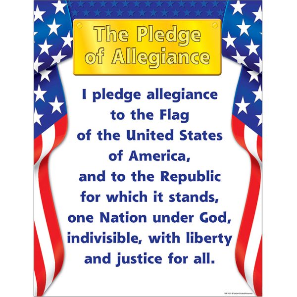 Pledge of Allegiance Chart