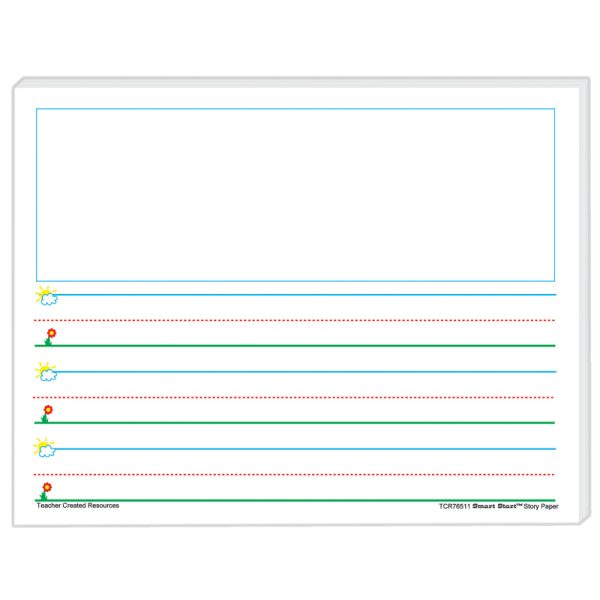 Smart Start K-1 Story Paper: 100 Sheets