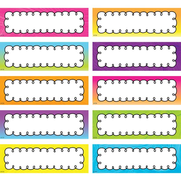 Brights 4Ever Labels Magnetic Accents, Pack of 20