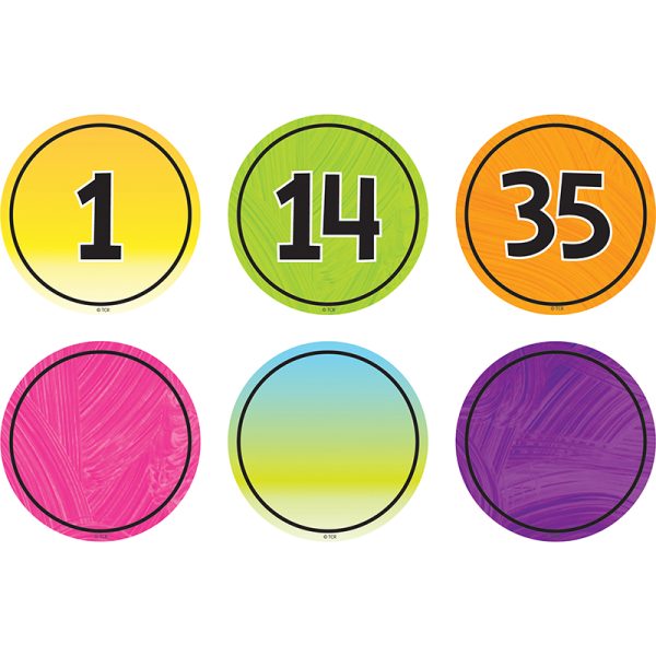 Brights 4Ever Numbers Magnetic Accents, Pack of 42