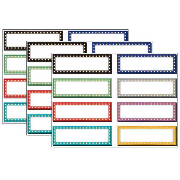 Marquee Labels Magnetic Accents, 20 Per Pack, 3 Packs