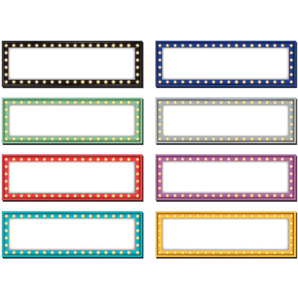 Marquee Labels Magnetic Accents, Pack of 20