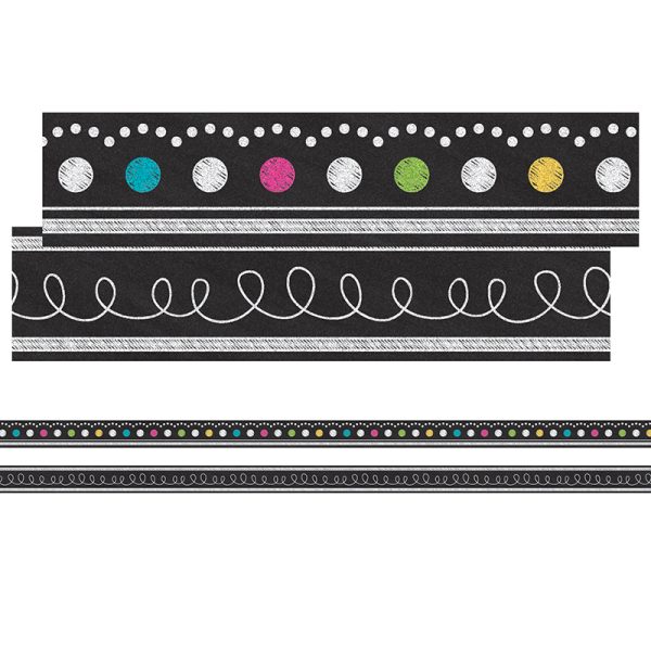 Chalkboard Brights Ribbon Runner