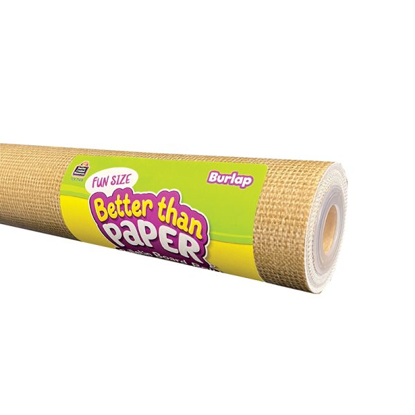 Fun Size Better Than Paper® Bulletin Board Roll, 18" x 12', Burlap