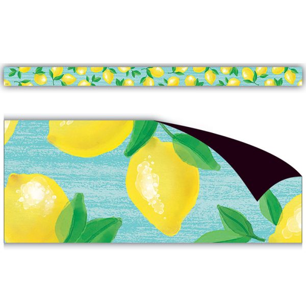 Lemon Zest Magnetic Border, 24 Feet