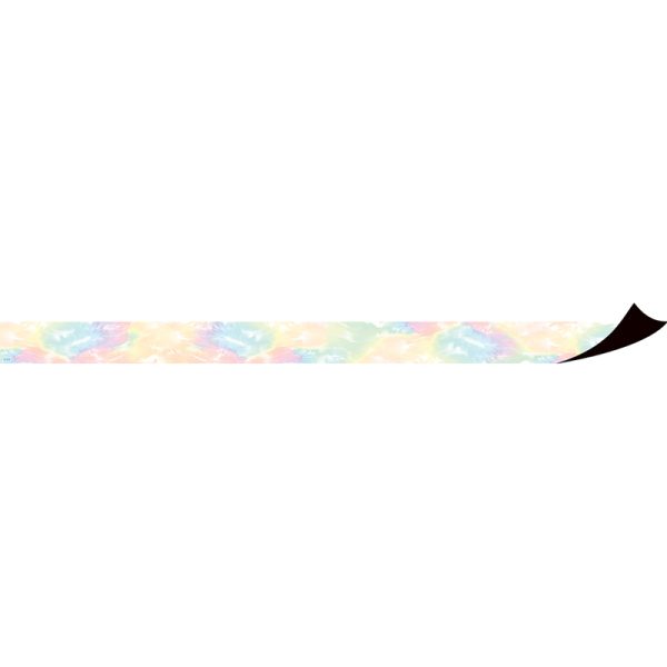 Pastel Pop Tie-Dye Magnetic Border, 24 Feet