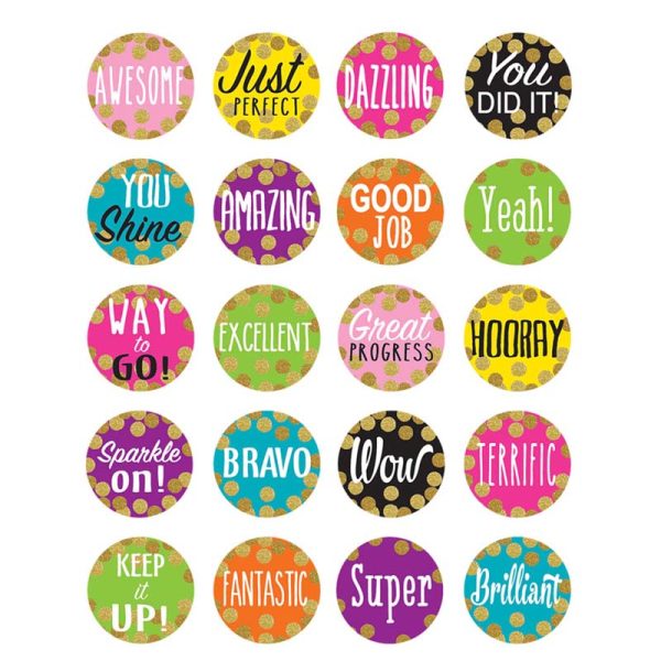 Confetti Stickers, Pack of 120