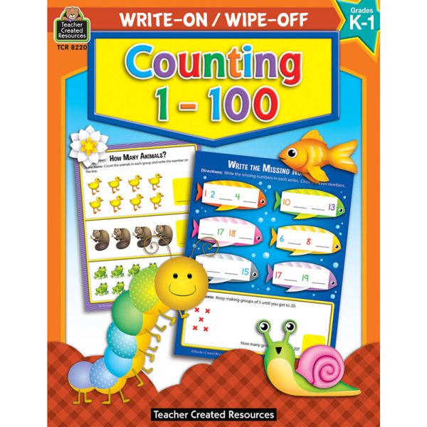 Counting 1-100 Write-On/Wipe-Off Book