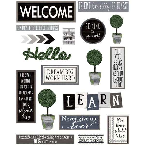 Modern Farmhouse Wall Décor Bulletin Board Set