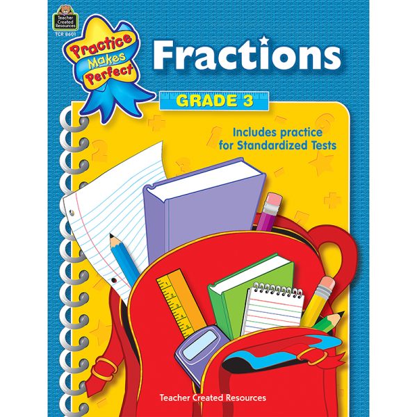 Practice Makes Perfect: Fractions, 2nd Edition, Grade 3