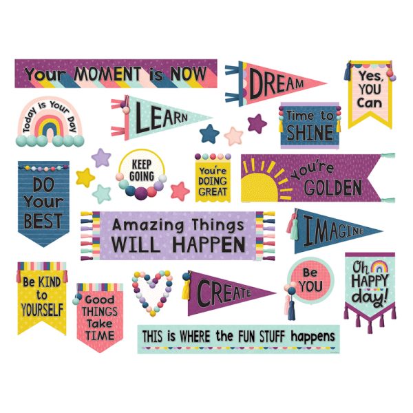 Oh Happy Day Positive Mini Bulletin Board Set