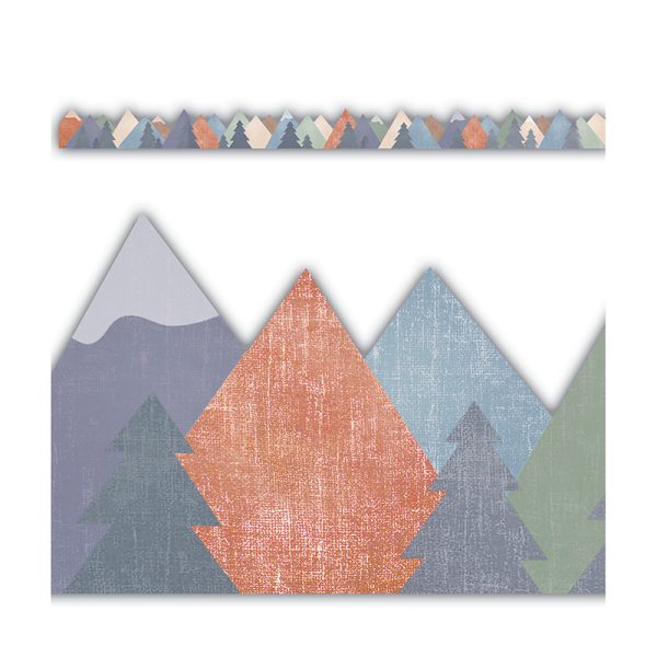 Moving Mountains Die-Cut Border Trim, 35 Feet