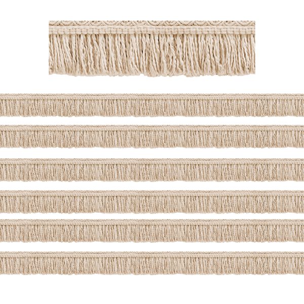 Wonderfully Wild Fringe Die-Cut Border Trim, 35 Feet Per Pack, 6 Packs