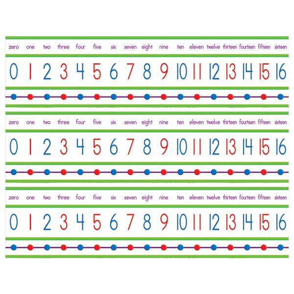 Numbers 0-100! Mini Bulletin Board Set, 3 Sets