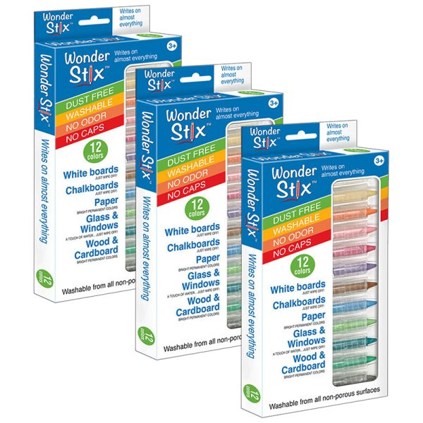 Wonder Stix™, 12 Per Pack, 3 Packs