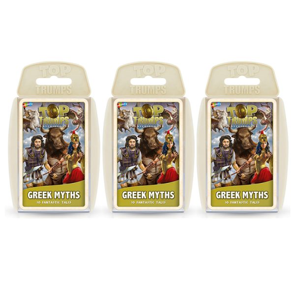 Greek Mythology Card Game, Pack of 3